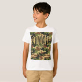 AMMO Apparel Classic Army print Boy T-Shirt (Voorkant volledig)