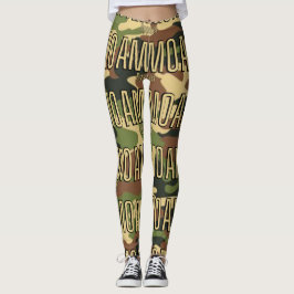 AMMO Apparel Classic Army Print Woman's All-Over Leggings