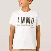 Ammo Apparel USA Acronym Boy T-Shirt (Voorkant)