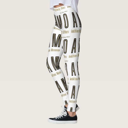 Ammo Apparel USA Acronym Woman's Leggings (Links)