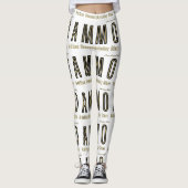 Ammo Apparel USA Acronym Woman's Leggings (Voorkant)