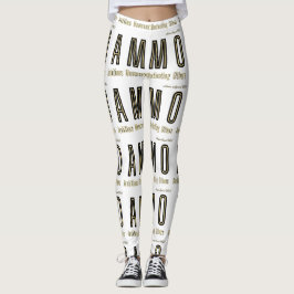 Ammo Apparel USA Acronym Woman's Leggings