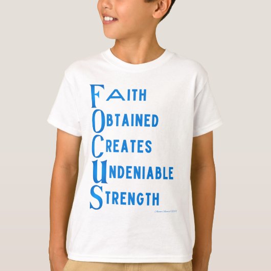 Ammo Apparel USA Focus Acronym Boy T-Shirt (Voorkant)