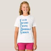 Ammo Apparel USA Focus Acronym Girl's T-Shirt (Voorkant volledig)