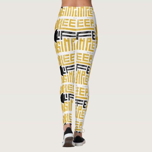 Ammo Apparel USA Keep Simple Woman's Leggings (Achterkant)
