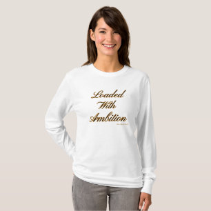 AMMO Apparel USA Loaded W Ambition in Long Mope T-shirt