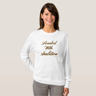 AMMO Apparel USA Loaded W Ambition in Long Mope T-shirt