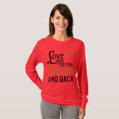 AMMO Apparel USA Love You The Endzone T-shirt (Voorkant volledig)