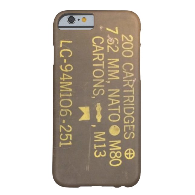 Ammo Box Case-Mate iPhone Case (Achterkant)