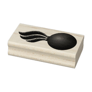 Ammo pitchpot bom symbool IYAAYAS Rubberstempel