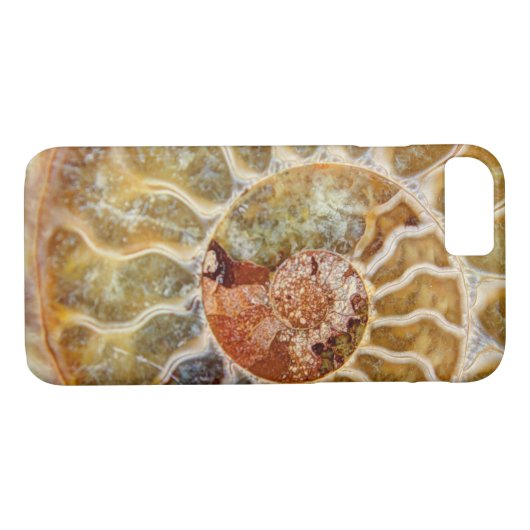 Ammoniet Case-Mate iPhone Case (Achterkant (Horizontaal))