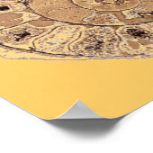 Ammoniet (Fossil) Poster (Hoek)