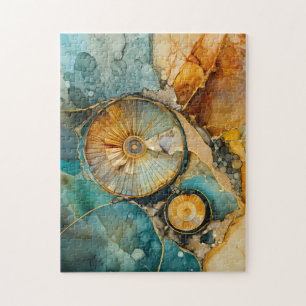 Ammoniet Gem Fossiel Puzzel