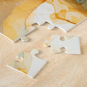 Ammoniet Gem Fossiel Puzzel Legpuzzel (Zijkant)