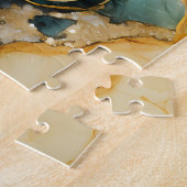 Ammoniet Gem Fossiel Puzzel Legpuzzel (Zijkant)