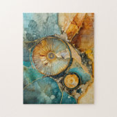 Ammoniet Gem Fossiel Puzzel Legpuzzel (Verticaal)