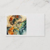 Ammoniet Gem Fossiel Visitekaartje (Voorkant)