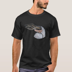 Ammoniet in zak Ammonoïden Weekdieren Peking Op C T-shirt