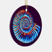 Ammoniet Keramisch Ornament (Rechts)