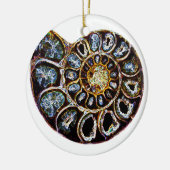 Ammoniet Keramisch Ornament (Links)