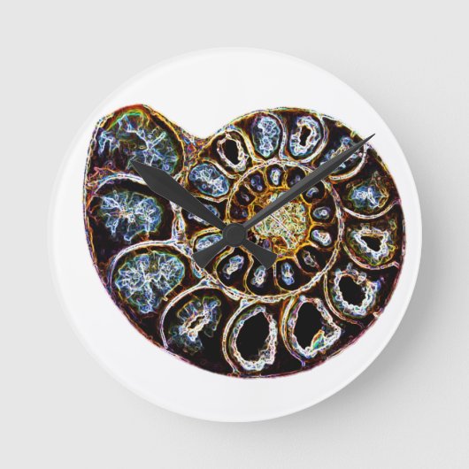 Ammoniet Ronde Klok (Voorkant)