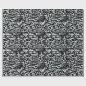 Ammoniet tegels cadeaupapier (Vlak)