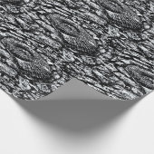 Ammoniet tegels cadeaupapier (Hoek)