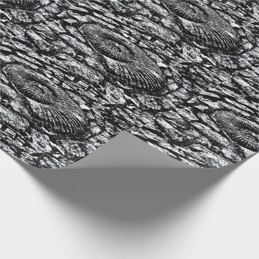 Ammoniet tegels cadeaupapier (Hoek)