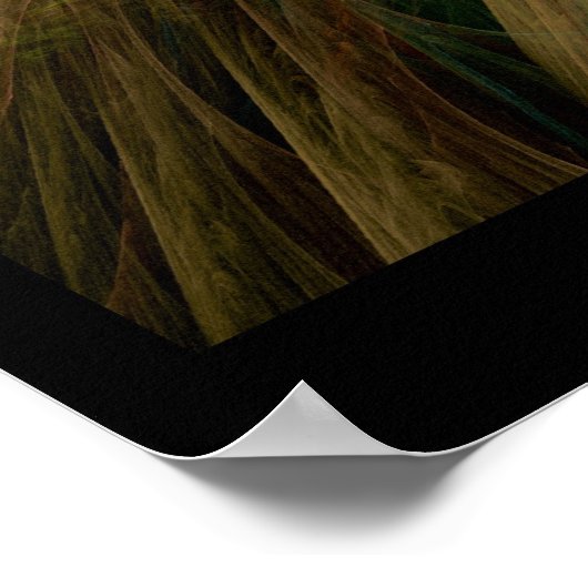 Ammoniet van Arachne Poster (Hoek)