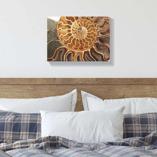 Ammonieten kunst print (Insitu (Slaapkamer))