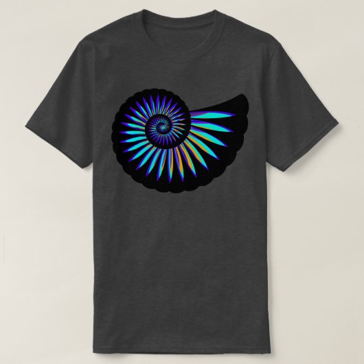 Ammonieten spiraal t-shirt (Design voorkant)