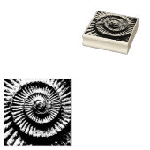 Ammonietfossiel Rubberstempel (Gestempeld)