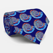 Ammonietfossiel Stropdas (Opgerold)