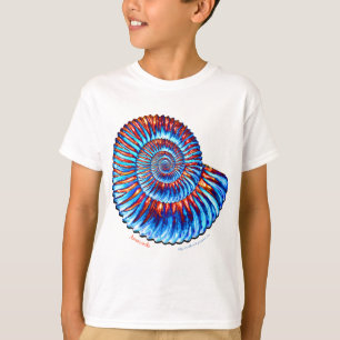 Ammonietfossiel T-shirt