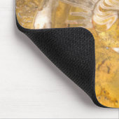 Ammonietfossielen in rotsfotografie Rockhound Muismat (Hoek)