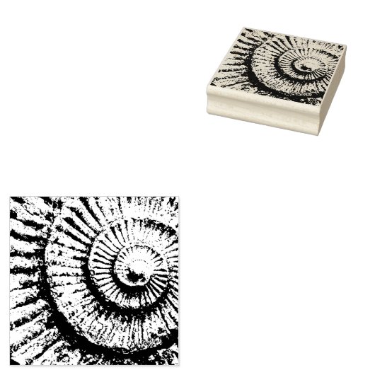 Ammoniettextuur Rubberstempel (Gestempeld)