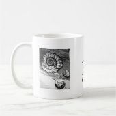 Ammonite Fossil Cup Koffiemok (Links)