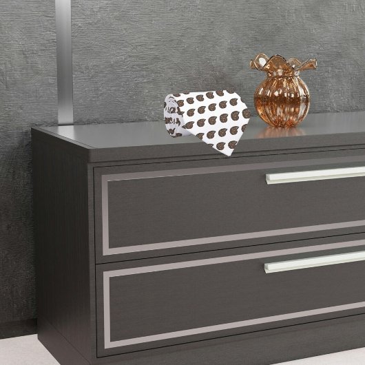 Ammonite Fossil Foto gemaakt Stropdas