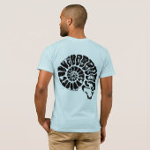Ammonite Fossil T-shirt (Achterkant volledig)