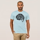 Ammonite Fossil T-shirt (Voorkant volledig)