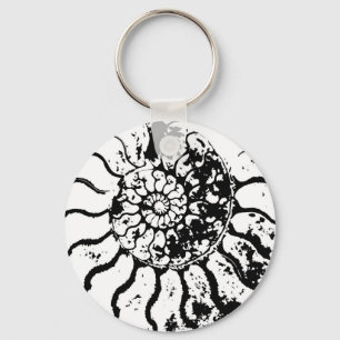 AMMONITE SLEUTELHANGER