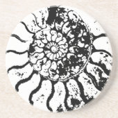 AMMONITE ZANDSTEEN ONDERZETTER (Voorkant)