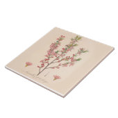 Ammoniumbloesems Gedrukte keramische tapijten keuk Tegeltje (Zijkant)