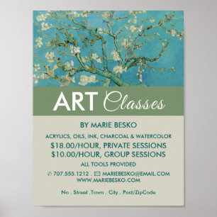 Ammoniumbloesems van Vincent Van Gogh, kunstklasse Poster