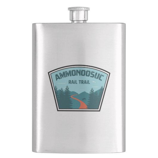 Ammonoosuc Rail New Hampshire Flacon (Voorkant)