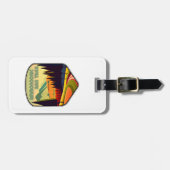 Ammonosous Rail Trail New Hampshire Kleuren Bagagelabel (Voorkant horizontaal)