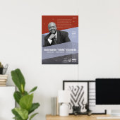 Ammud Ambassadeur Baruch "Bobbie" Rosenberg Poster (Thuiskantoor)