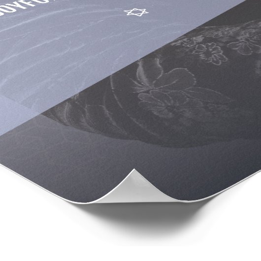 Ammud Ambassadeur Rav Tiferet Berenbaum Poster (Hoek)