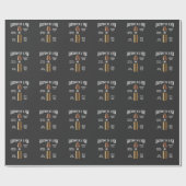 Ammunitie Pew Anatomy Funny Pistool Bullet Weapon Cadeaupapier (Vlak)