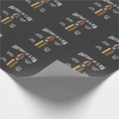 Ammunitie Pew Anatomy Funny Pistool Bullet Weapon Cadeaupapier (Hoek)